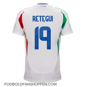 Italien Mateo Retegui #19 Udebanetrøje EM 2024 Kortærmet